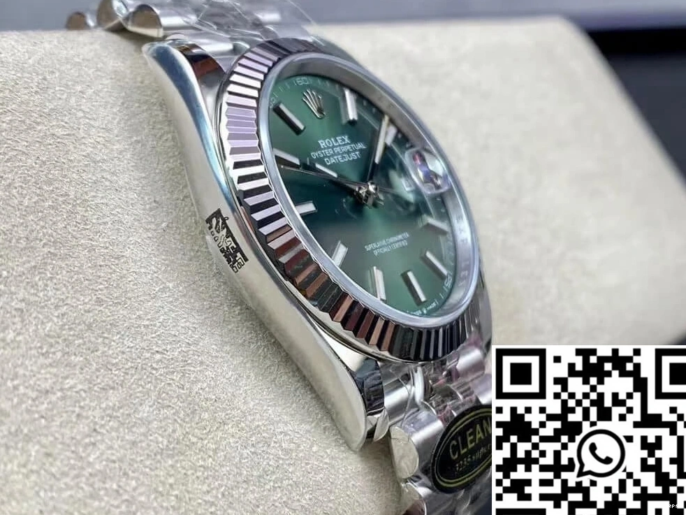 Factory Rolex Green Mint Clean M126334-0027 Datejust Dial 0727